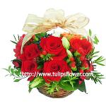 กระเช้าดอกไม้ (flower basket)