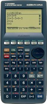 CALCULATOR Casio Algebra Fx-2.0 Plus 