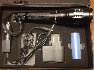 ไฟฉาย Ultrafire XML-T6 FA-8103 ( 2 ถ่านชาร์จในตัว)