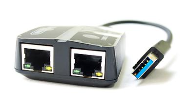 UNITEK USB 3.0 TO DUAL GIGABIT ETHERNET Y-3463