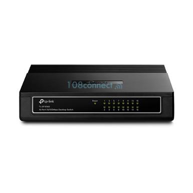 TP-LINK TL-SF1016D 16-Port Unmanaged Fast Ethernet Desktop Switch