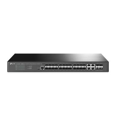 TP-LINK TL-SG3428XF JetStream 24-Port SFP L2+ Managed Switch with 4 10GE SFP+ Slots