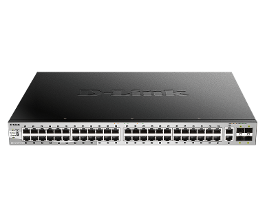 D-LINK DGS-3130-54PS 54-Port Lite Layer 3 Stackable Managed Gigabit PoE Switch