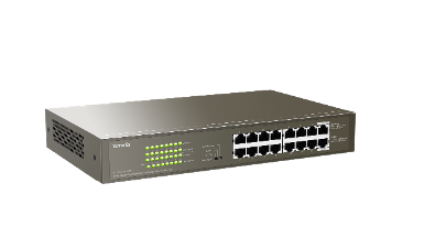 TENDA TEG1116P-16-150W 1000M&PoE 16-Port Gigabit Ethernet Switch with 16-Port PoE