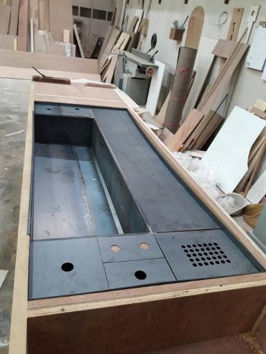 Iron sink we make to order and make to design