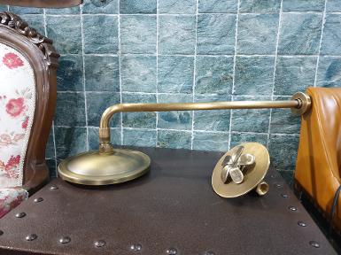 Shower set material is brass Item code SW50 size deep 50cm 