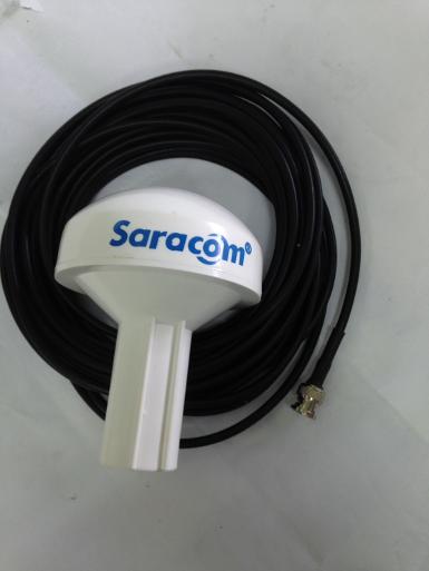 หัวดาวเทียม GPS SARACOM พร้อมสาย 10เมตร 